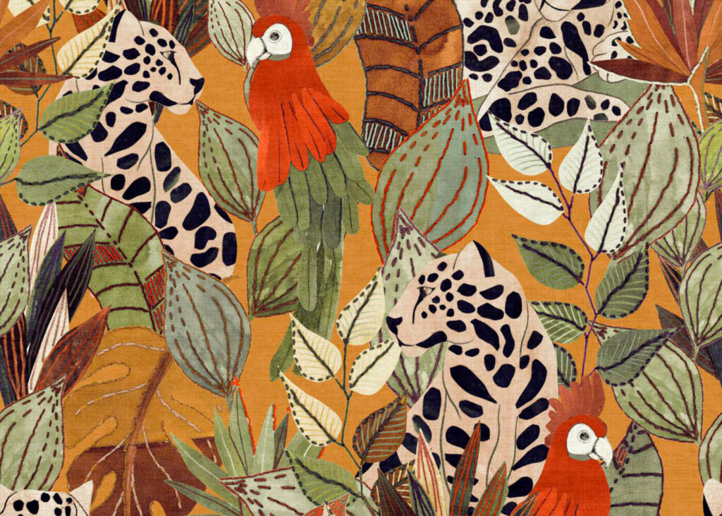 Arte Jv800 tierra Giungla behang (6641) - Sfeerbeeld