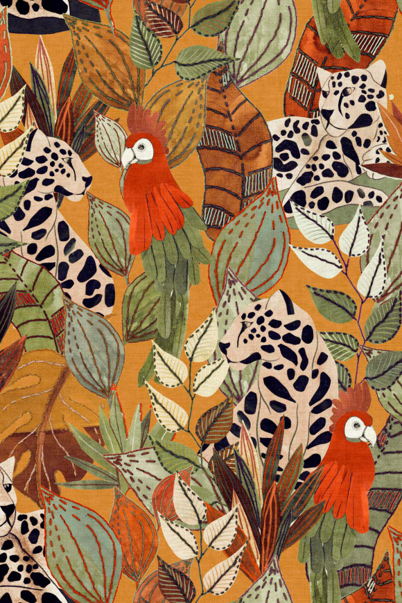 Arte Jv800 tierra Giungla behang in kleur 6641 (6641) - Product close-up