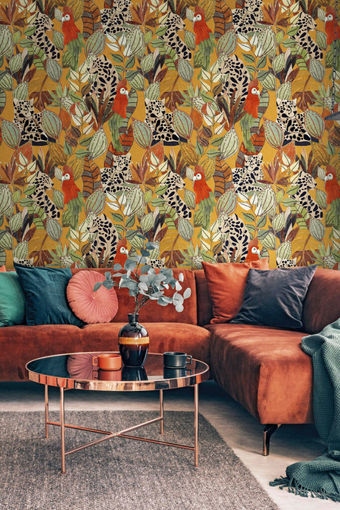 Arte Jv800 tierra Giungla behang in kleur 6641 (6641) - Interieur impressie