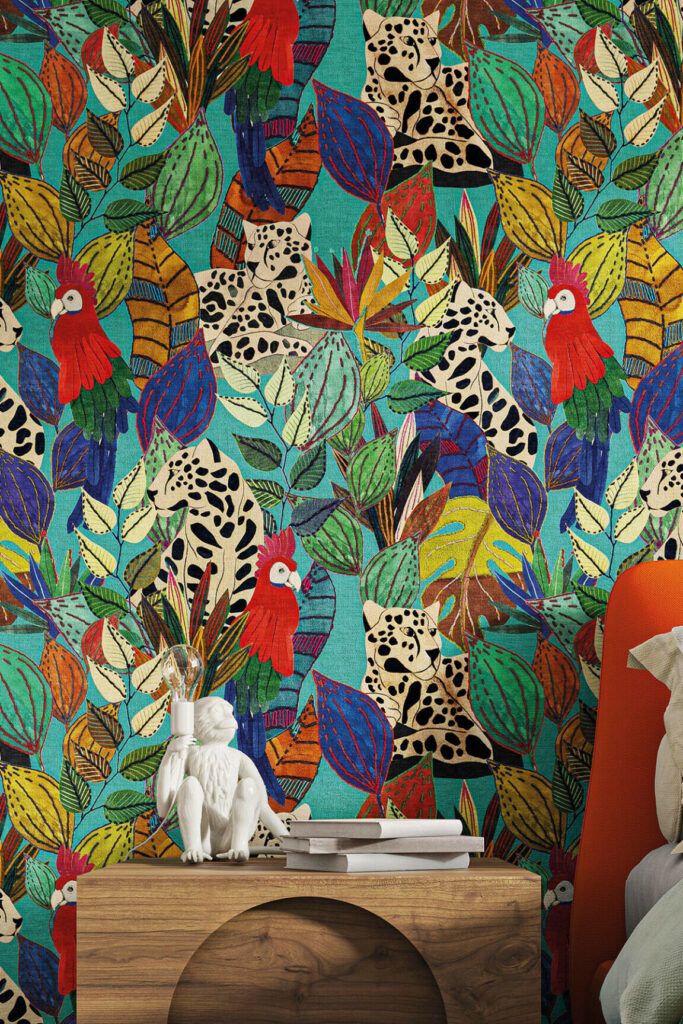 Arte Jv800 tierra Giungla behang in kleur 6642 (6642) - Interieur impressie