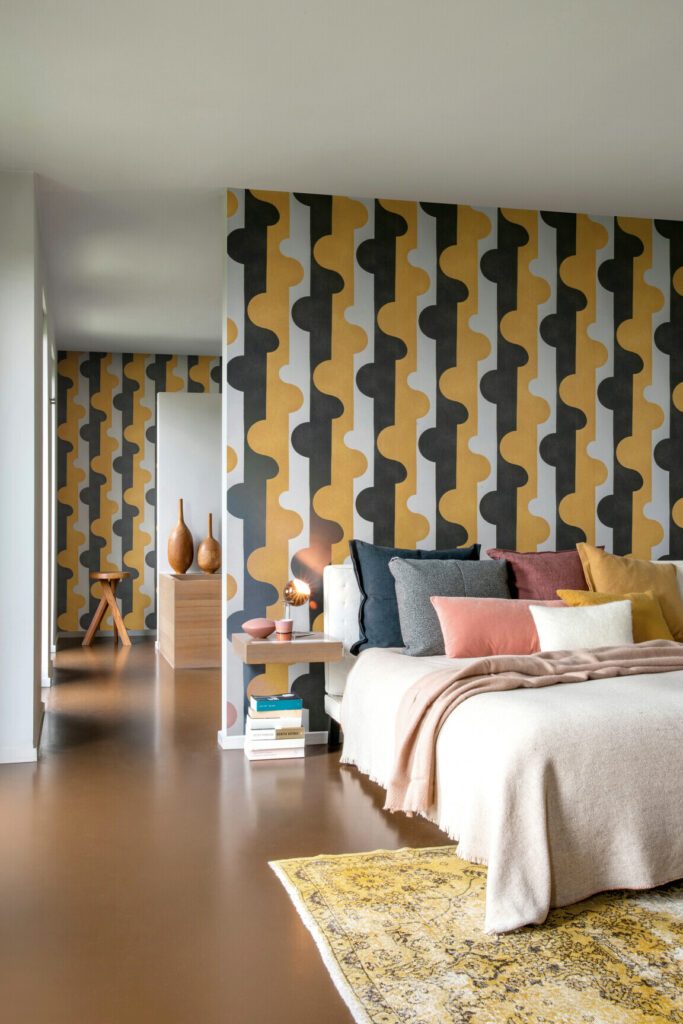 Arte Joy Puzzle of passion behang in kleur JOY32 (JOY32) - Interieur impressie