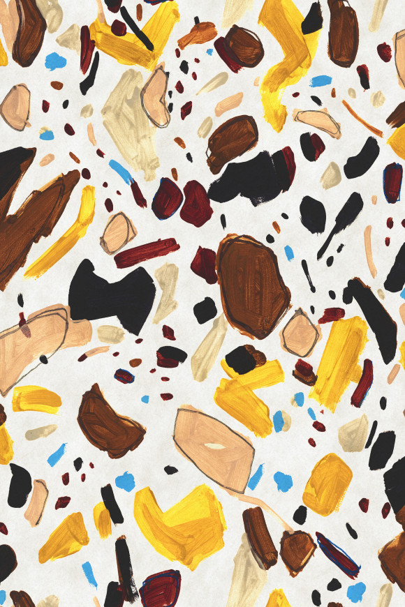 Arte Joy Terrific terazzo behang in kleur JOY61 (JOY61) - Product close-up