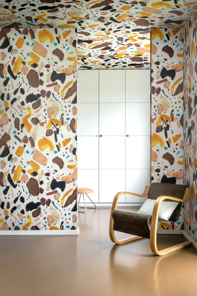 Arte Joy Terrific terazzo behang in kleur JOY61 (JOY61) - Interieur impressie