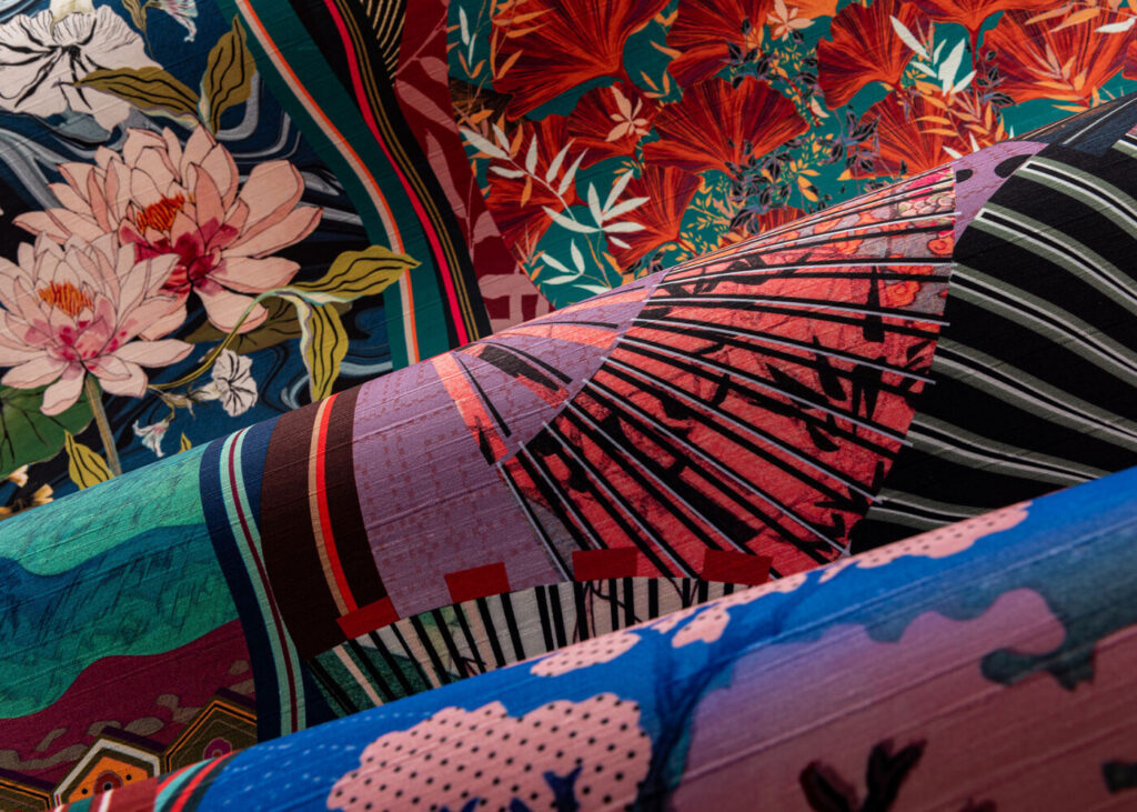 Arte Kami Kimono behang (87250) - Sfeerbeeld