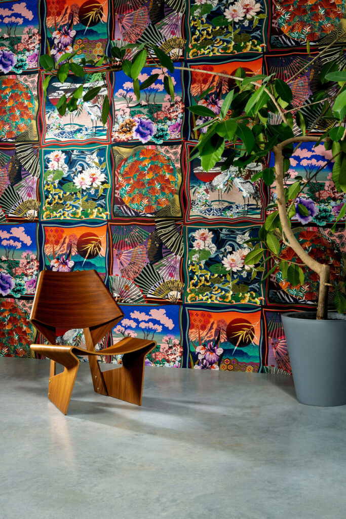 Arte Kami Kimono behang in kleur 87250 (87250) - Interieur impressie