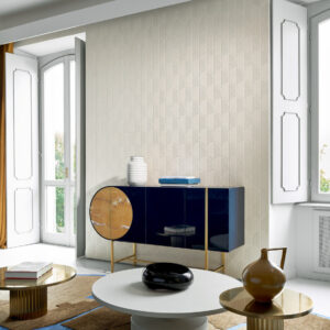 Arte Kanso Anicca behang in kleur Ecru (72520) - Interieur impressie