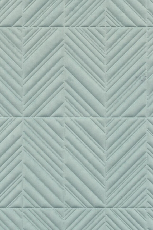 Arte Kanso Iki behang in kleur Aqua (72512) - Product close-up