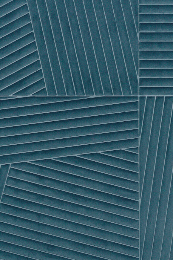 Arte Kanso Shibumi behang in kleur Azure (72530) - Product close-up