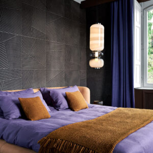 Arte Kanso Shibumi behang in kleur Seal (72532) - Interieur impressie