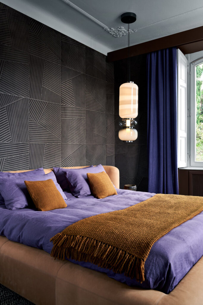 Arte Kanso Shibumi behang in kleur Seal (72532) - Interieur impressie