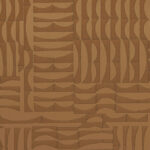 Arte Kharga Barkhan behang in kleur Ochre (74001) - Product close-up