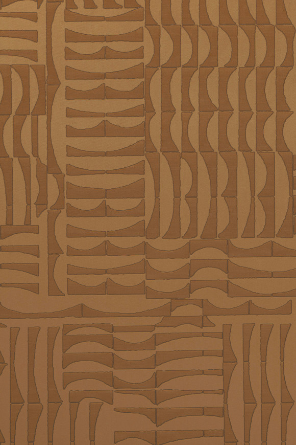 Arte Kharga Barkhan behang in kleur Ochre (74001) - Product close-up