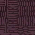 Arte Kharga Barkhan behang in kleur Burgundy (74002) - Product close-up