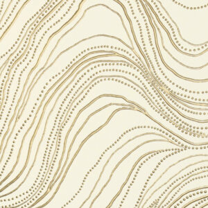 Arte Kharga Bayuda behang in kleur Dune Gold (74040) - Product close-up