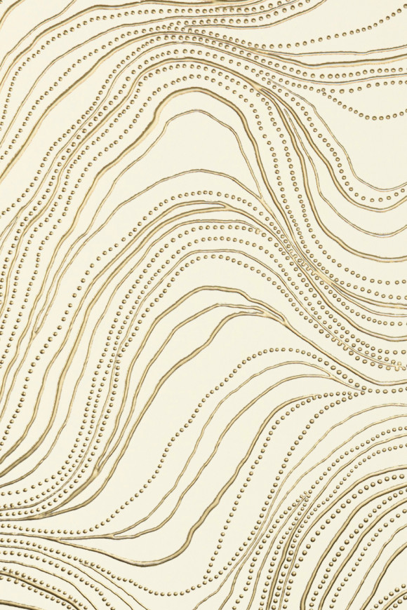 Arte Kharga Bayuda behang in kleur Dune Gold (74040) - Product close-up