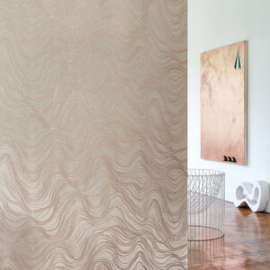 Arte Kharga Bayuda behang in kleur Sunrise Copper (74041) - Interieur impressie