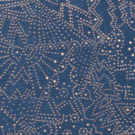 Arte Kharga Gobi behang in kleur Midnight Blue (74031) - Product close-up