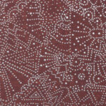 Arte Kharga Gobi behang in kleur Blaze Red (74034) - Product close-up