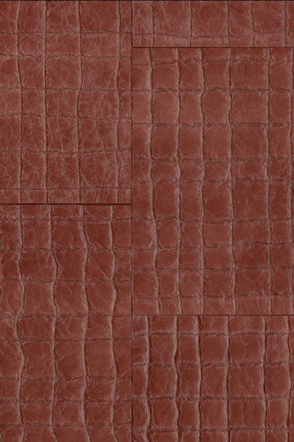 Arte Kharga Ténéré behang in kleur Picante Red (74025) - Product close-up