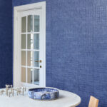 Arte Kharga Tenere behang in kleur Sodalite Blue (74026) - Interieur impressie
