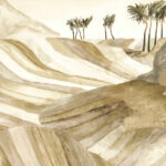 Arte Kharga Zerzura behang in kleur Limestone Dune (74061) - Product close-up