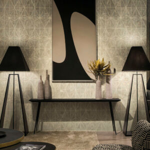 Arte Khatam Celeste behang in kleur KHA63 (KHA63) - Interieur impressie