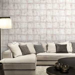 Arte Khatam Chequers behang in kleur KHA35 (KHA35) - Interieur impressie