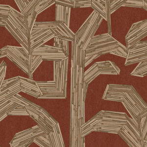 Arte Lanai Kailua behang in kleur Red Baron (81500) - Product close-up