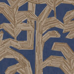 Arte Lanai Kailua behang in kleur Denim (81505) - Product close-up