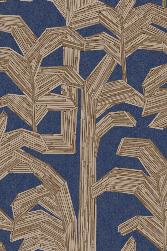 Arte Lanai Kailua behang in kleur Denim (81505) - Product close-up
