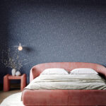 Arte Lanai Kona behang in kleur Lapis (81560) - Interieur impressie