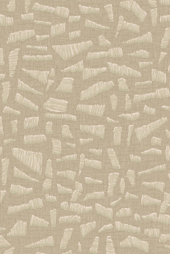 Arte Lanai Kona behang in kleur Champagne (81561) - Product close-up