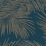 Arte Lanai Maui behang in kleur Prussian Blue (81530) - Product close-up