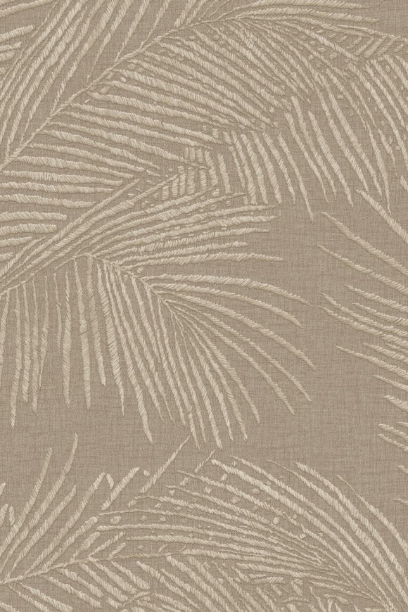 Arte Lanai Maui behang in kleur Greige (81533) - Product close-up