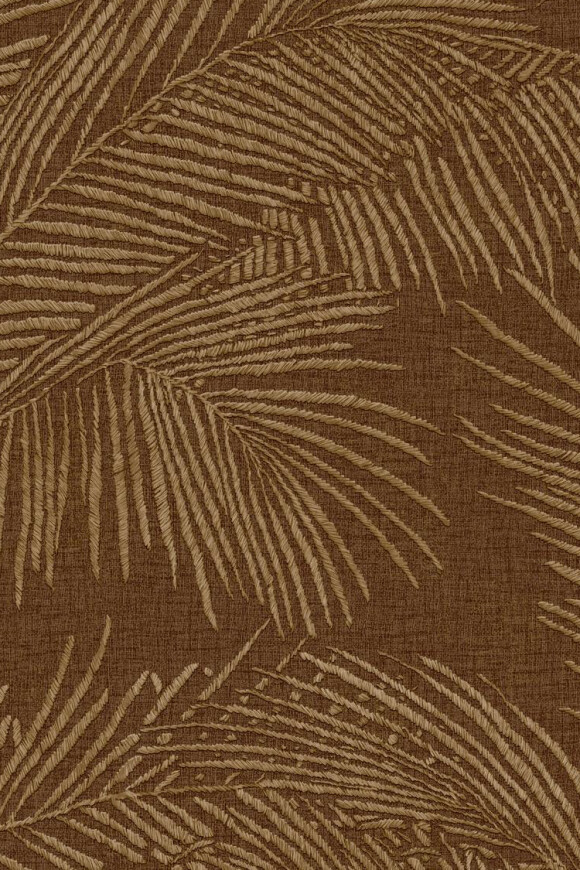 Arte Lanai Maui behang in kleur Walnut (81537) - Product close-up