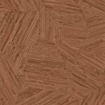 Arte Textura ignis Mauna behang in kleur Mahogany Red (81519A) - Product close-up