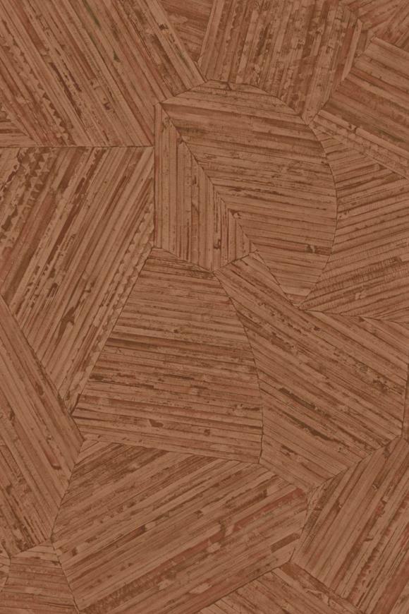 Arte Textura ignis Mauna behang in kleur Mahogany Red (81519A) - Product close-up