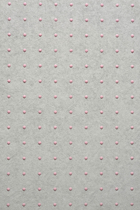 Arte Le corbusier dots Dots behang in kleur Pearl Grey (31004) - Product close-up