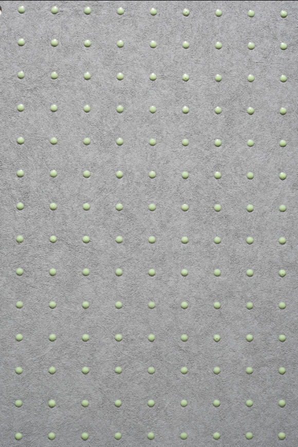 Arte Le-corbusier-dots Dots behang in kleur Morning Grey (31006) - Product close-up