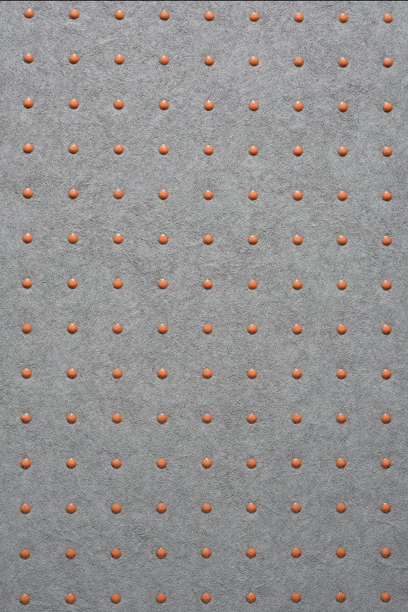 Arte Le corbusier dots Dots behang in kleur Dynamic Medium Grey (31008) - Product close-up