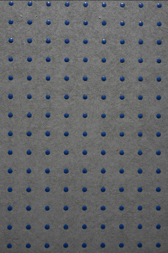 Arte Le-corbusier-dots Dots behang in kleur Iron Grey (31009) - Product close-up