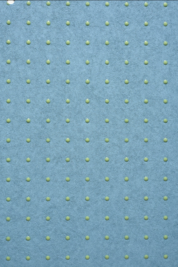 Arte Le-corbusier-dots Dots behang in kleur Lumnious Cerulean (31013) - Product close-up