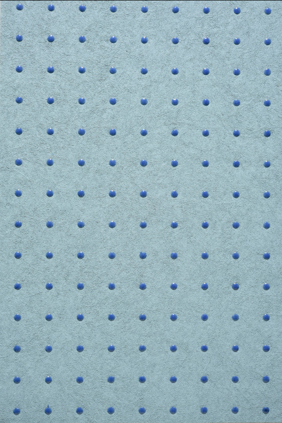 Arte Le-corbusier-dots Dots behang in kleur Summery Sky (31014) - Product close-up