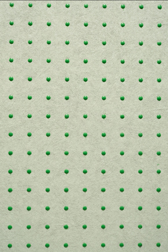 Arte Le corbusier dots Dots behang in kleur Mild Grey Green (31017) - Product close-up