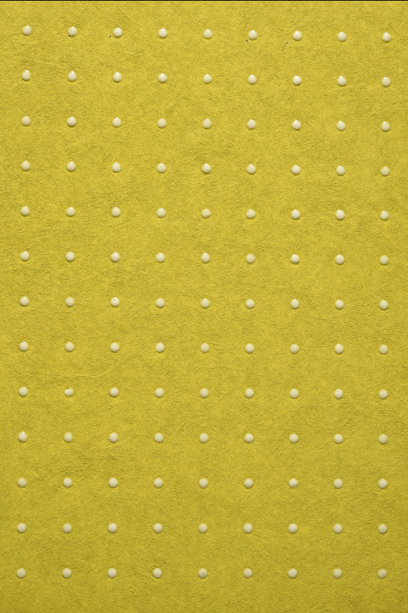 Arte Le-corbusier-dots Dots behang in kleur Olive Green (31020) - Product close-up