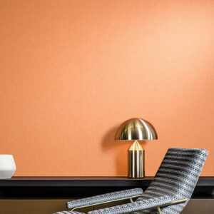 Arte Le corbusier dots Dots behang in kleur Apricot Orange (31024) - Interieur impressie