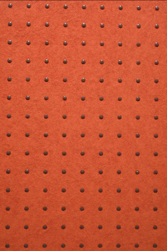 Arte Le-corbusier-dots Dots behang in kleur Powerful Orange (31025) - Product close-up