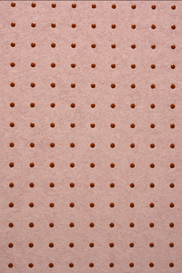 Arte Le corbusier dots Dots behang in kleur Bright Pink (31026) - Product close-up