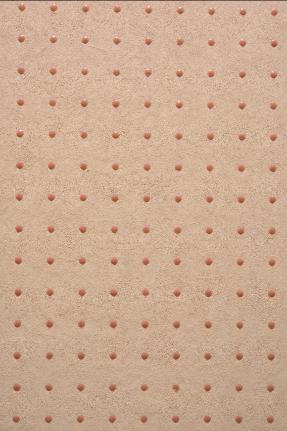 Arte Le corbusier dots Dots behang in kleur Pale Sienna (31029) - Product close-up