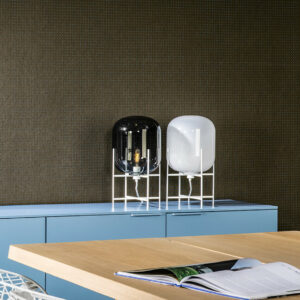 Arte Le corbusier dots Dots behang in kleur Marron (31033) - Interieur impressie